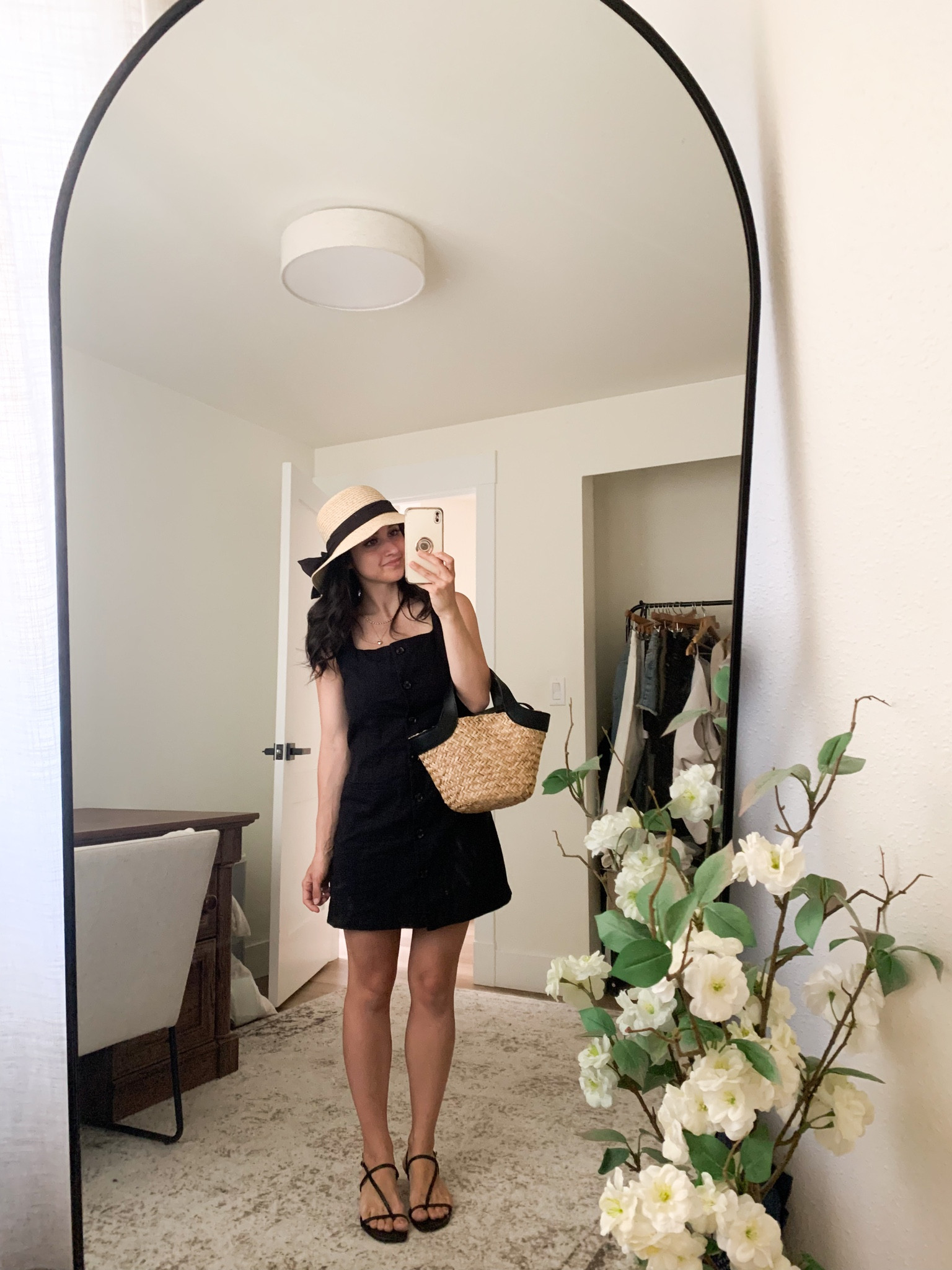 Love this petite friendly linen blend dress 🥰 wearing XS petite! 

#LTKfindsunder50 #LTKsalealert #LTKshoecrush