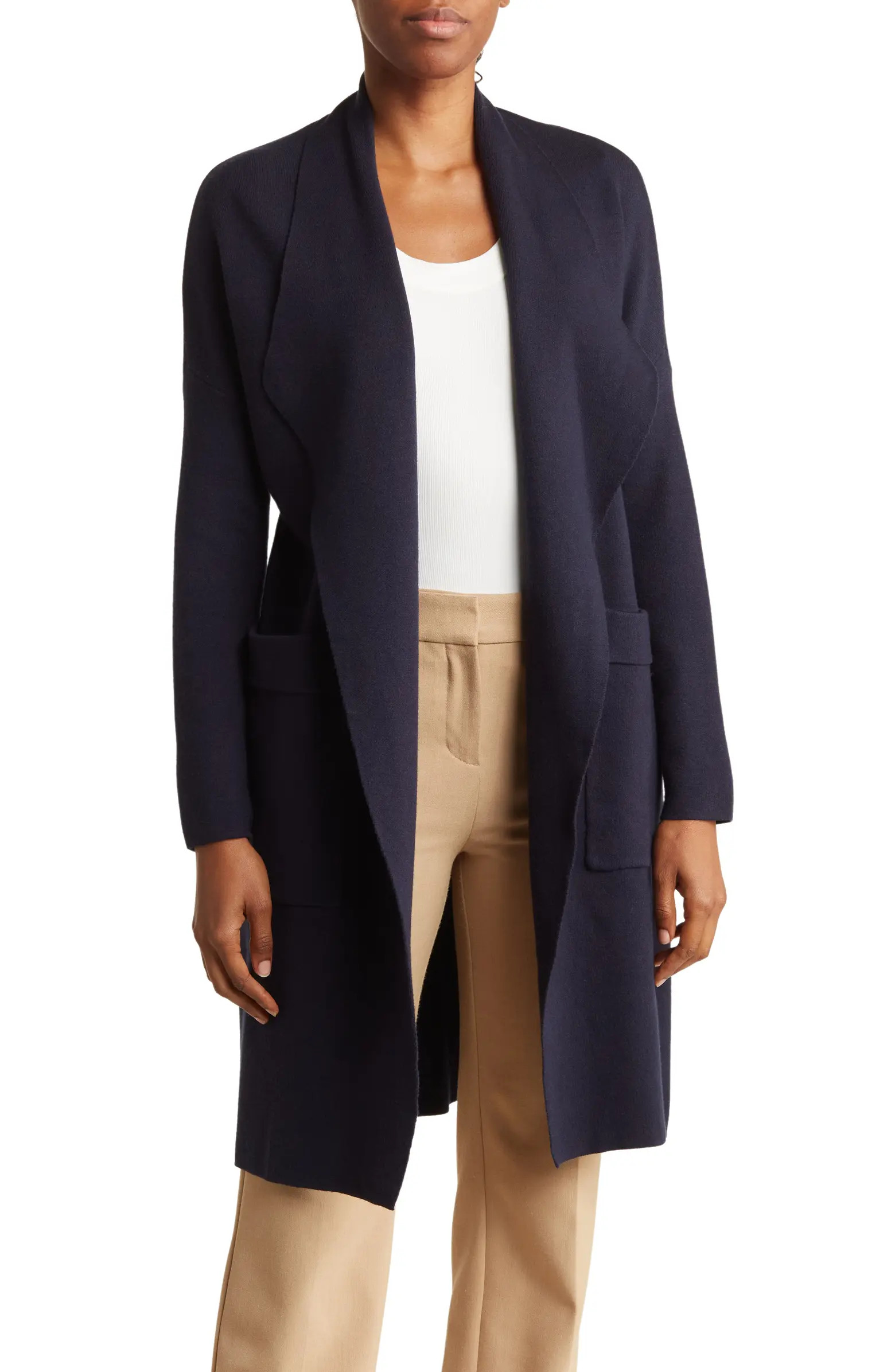 Andrea Open Front Long Cardigan | Nordstrom Rack