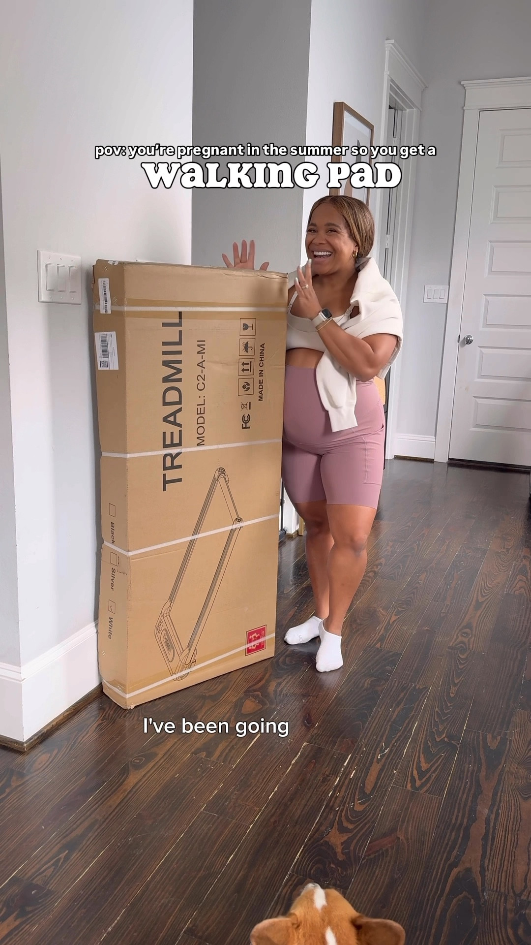 Indoor walking pad: I’ve been using this to help get steps in while pregnant and it’s super hot! Love how easily this one stores!

#LTKFindsUnder100 #LTKActive #LTKBump