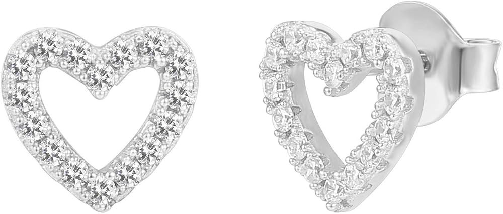 PAVOI 14K Gold Plated Sterling Silver Celestial Lightning Bolt, Moon and Star Earrings | Dainty E... | Amazon (US)