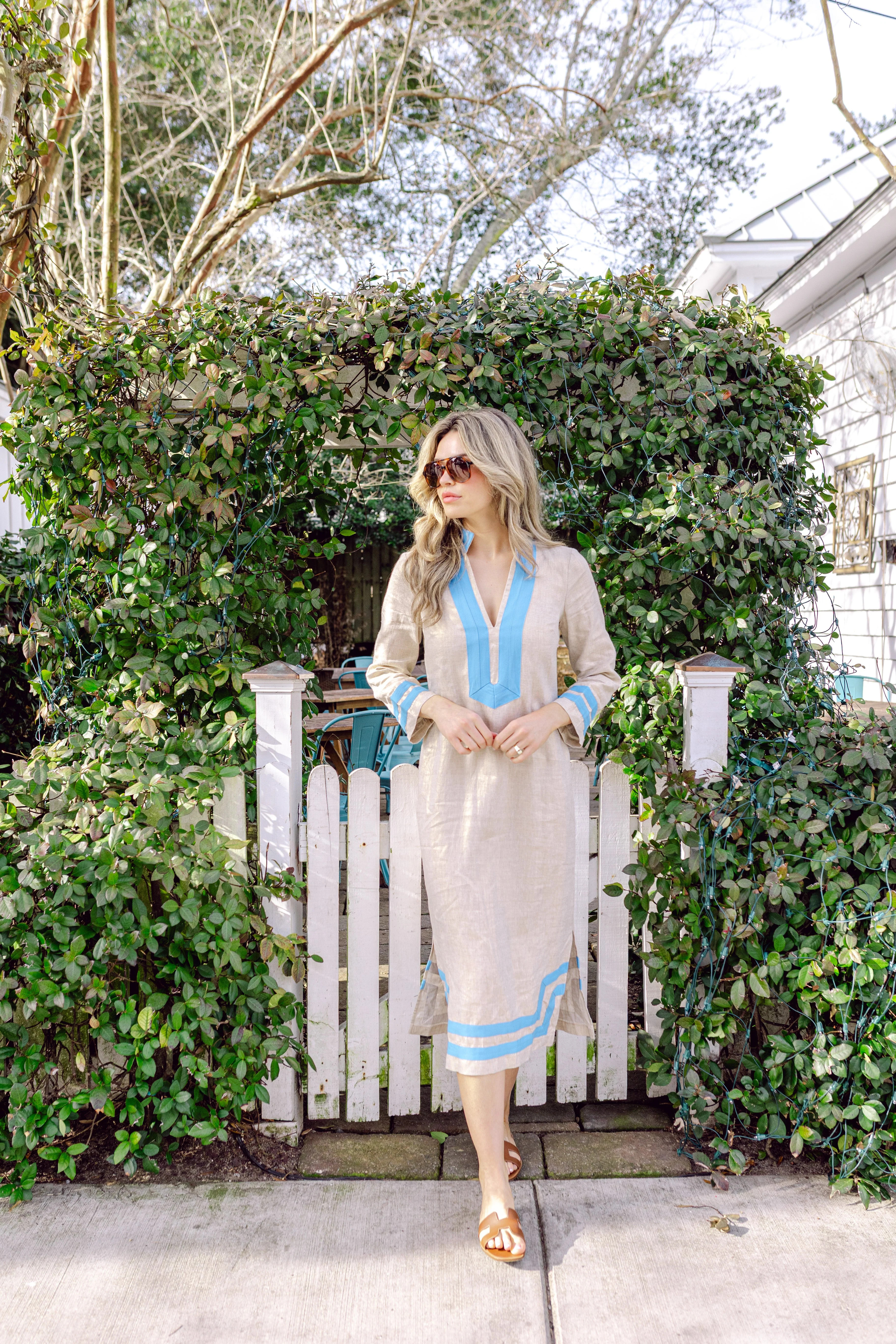 Gold Long Sleeve Classic Maxi Tuinc | Sail to Sable