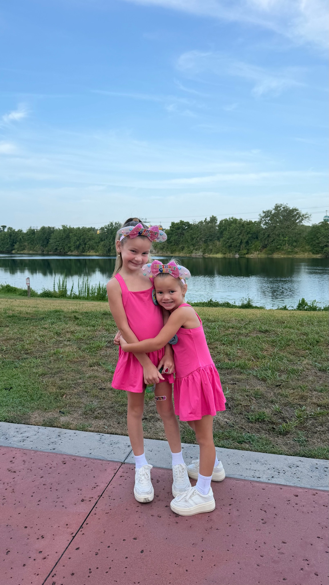 Matching pink dresses + Disney days with your girls 🩷 These comfy dresses were perfect for walking around the parks all day and the platform sneakers are SO cute with them. Linking everything in my LTK! #LTKkids #DisneyStyle #MatchingSisters #DisneyOutfits #GirlsDisneyOutfits #MomStyle #DisneyMom #TargetStyle #FamilyDisneyTrip #MatchingOutfits #KidsFashion #DisneyVacation #PinkDress #ComfortableFashion #DisneyLook #LTKfamily #SummerStyle #GirlsStyle #DisneyParkOutfit #FamilyStyle

#LTKSaleAlert #LTKKids #LTKootd