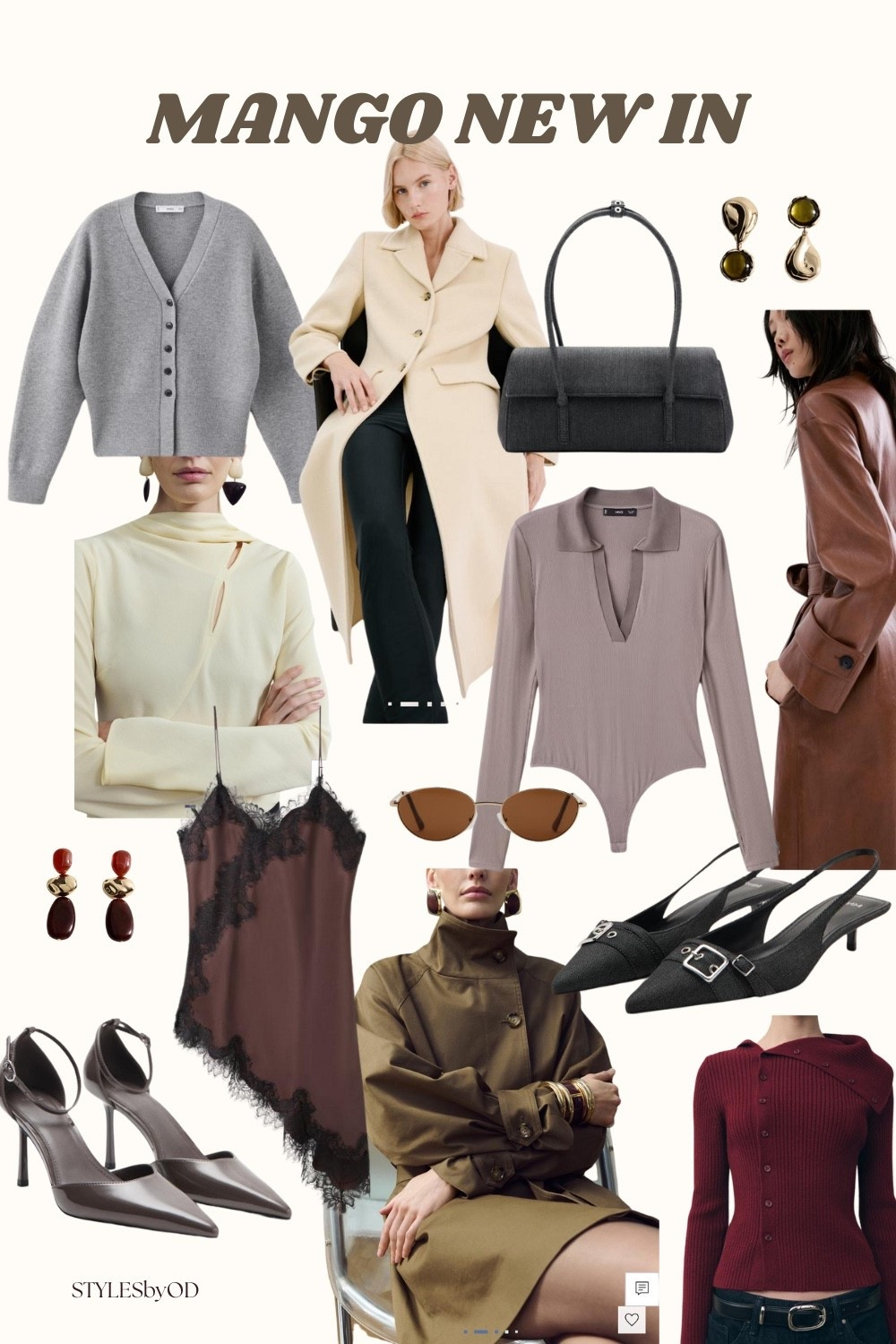 MANGO NEW IN 🤎
Curating the best new arrivals from Mango for a timeless and sophisticated 2026 wardrobe. These pieces are the definition of "Quiet Luxury"—think effortless tailoring, high-quality knits, and chic accessories that look incredibly high-end but are affordable✨

#LTKstyletip #LTKworkwear #LTKfashion #mango #minimalstyle #quietluxury #capsulewardrobe

#LTKSaleAlert #LTKootd #LTKSeasonal