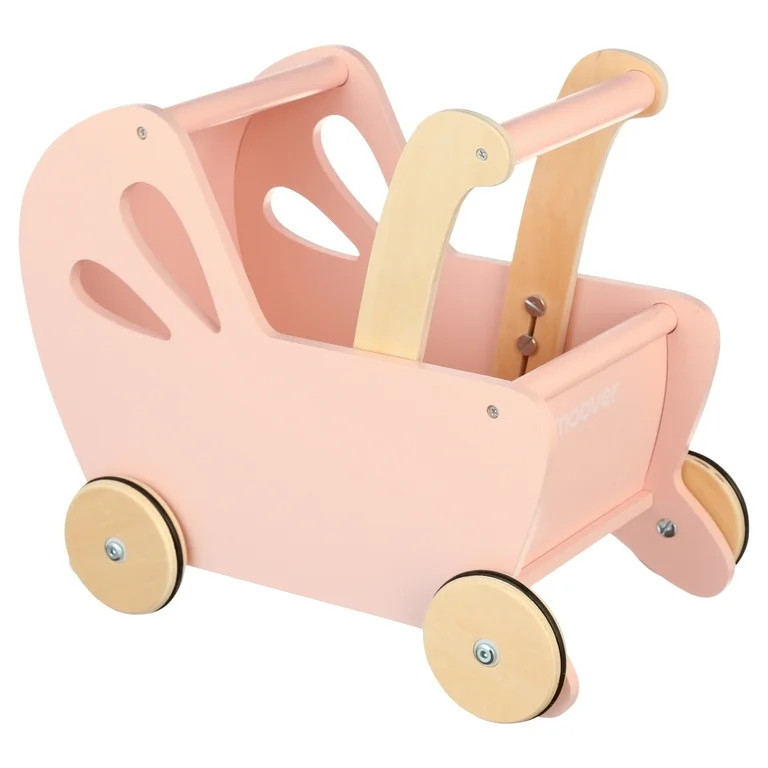 Moover Toys Doll Pram, Light Pink | Walmart (US)