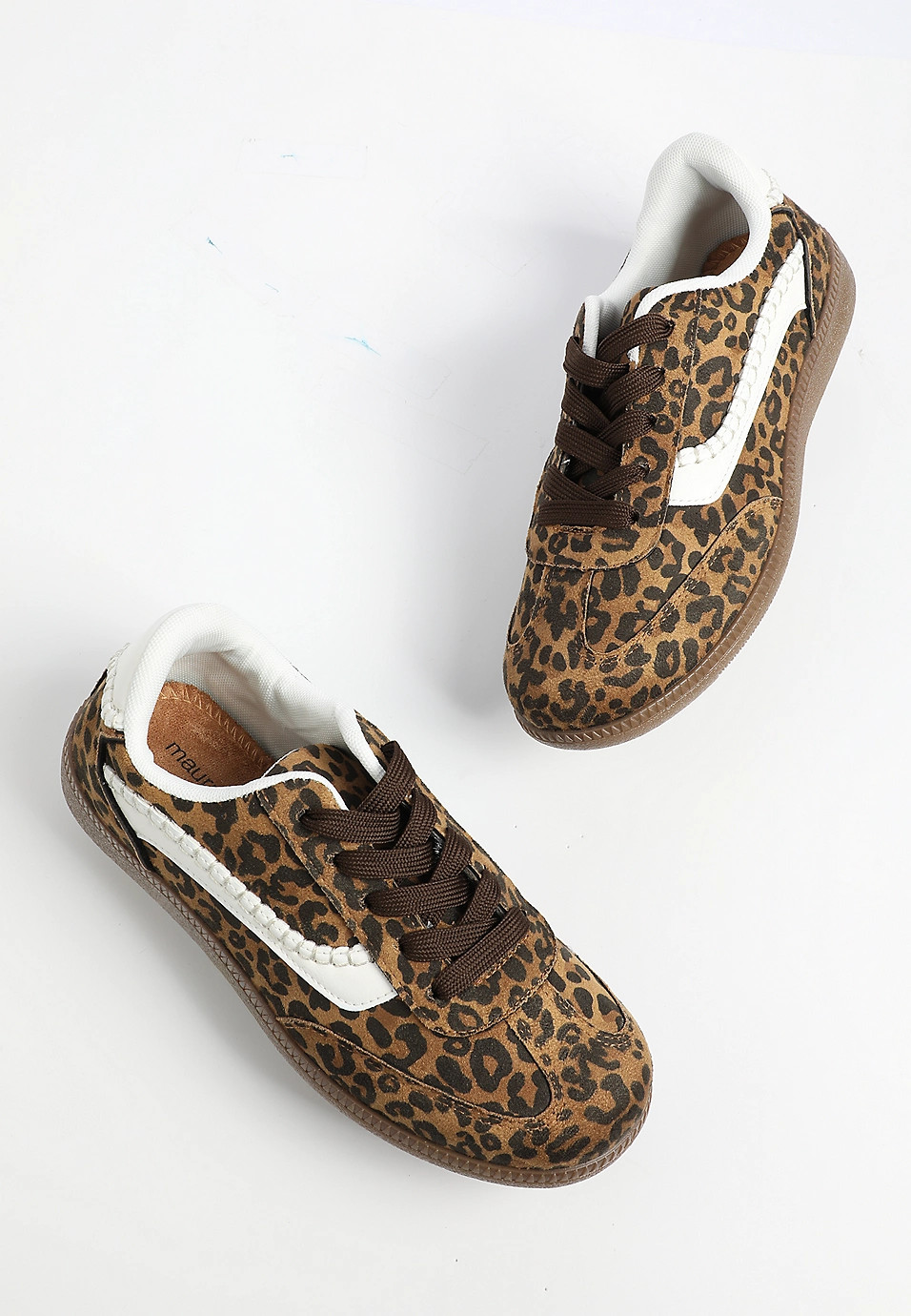 SuperCush Demi Leopard Lace Up Sneaker | Maurices