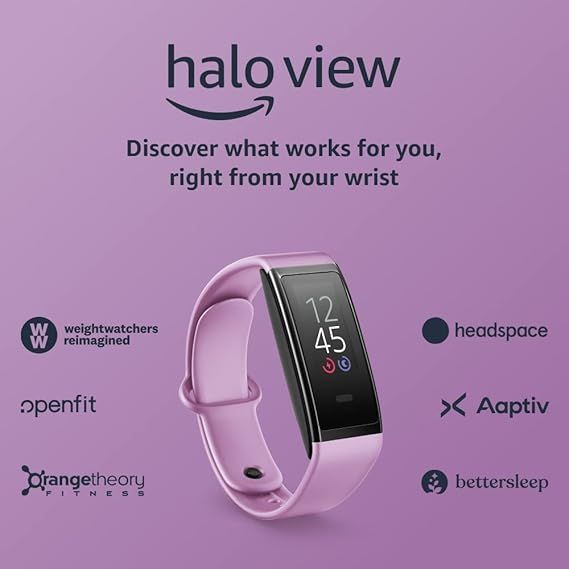 Amazon Halo View fitness tracker, with color display for at-a-glance access to heart rate, activi... | Amazon (US)