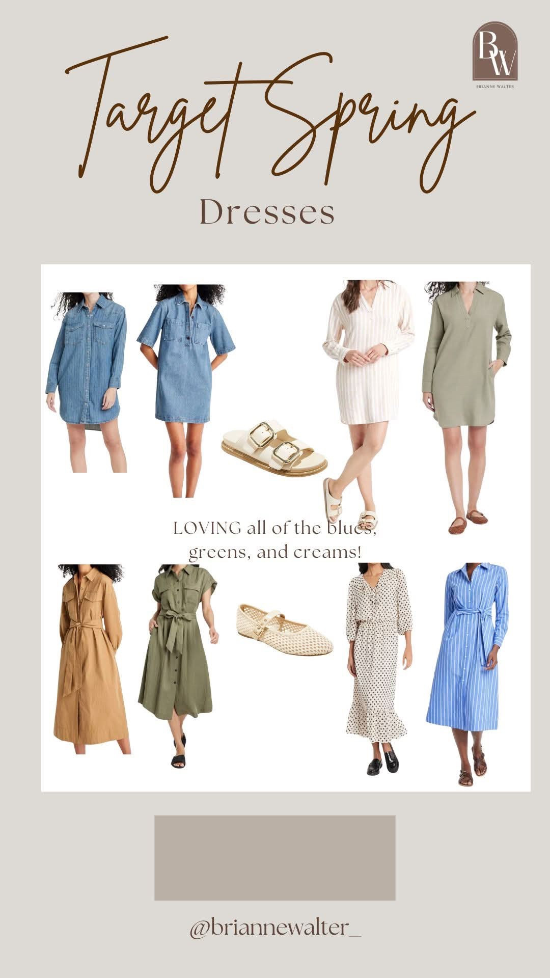 Affordable Spring Fashion from Target! 

These dresses have my eye 😍 something about all of the denim, pastel blues, greens and creams - I mean cmon!! 


Spring fashion, spring dresses, affordable spring clothing, capsule wardrobe, dress, denim dress, staple clothing, minimalist wardrobe, target, target style 

#LTKStyleTip #LTKPetite #LTKFindsUnder50