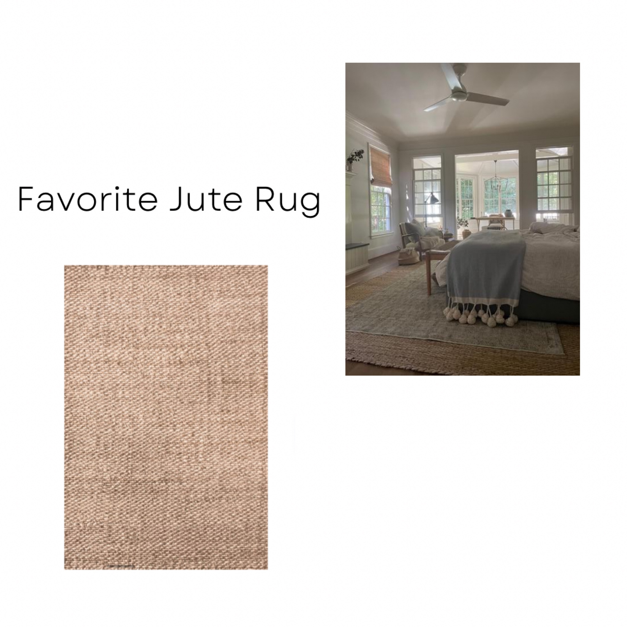 My favorite jute rug is on sale!

RugsUSA, jute rug, multiple sizes, sale, deal of the day, sale alert  

#LTKhome #LTKsalealert #LTKunder100