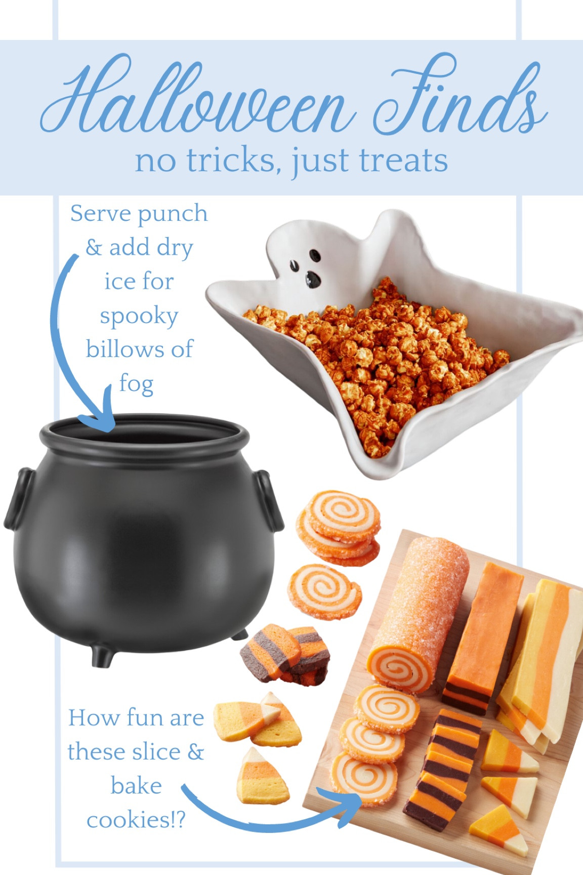 Adorable and spooky Halloween home decor. These Halloween themed serving dishes, punch bowl, and slice and bake cookies are so fun! Perfect for any festive parties and trick-or-treating night.

Kids, family, fall, kitchen finds, entertaining, treats, baking, snacks #halloween #spooky #homedecor #entertaining #hostess 

#LTKunder50 #LTKhome #LTKSeasonal