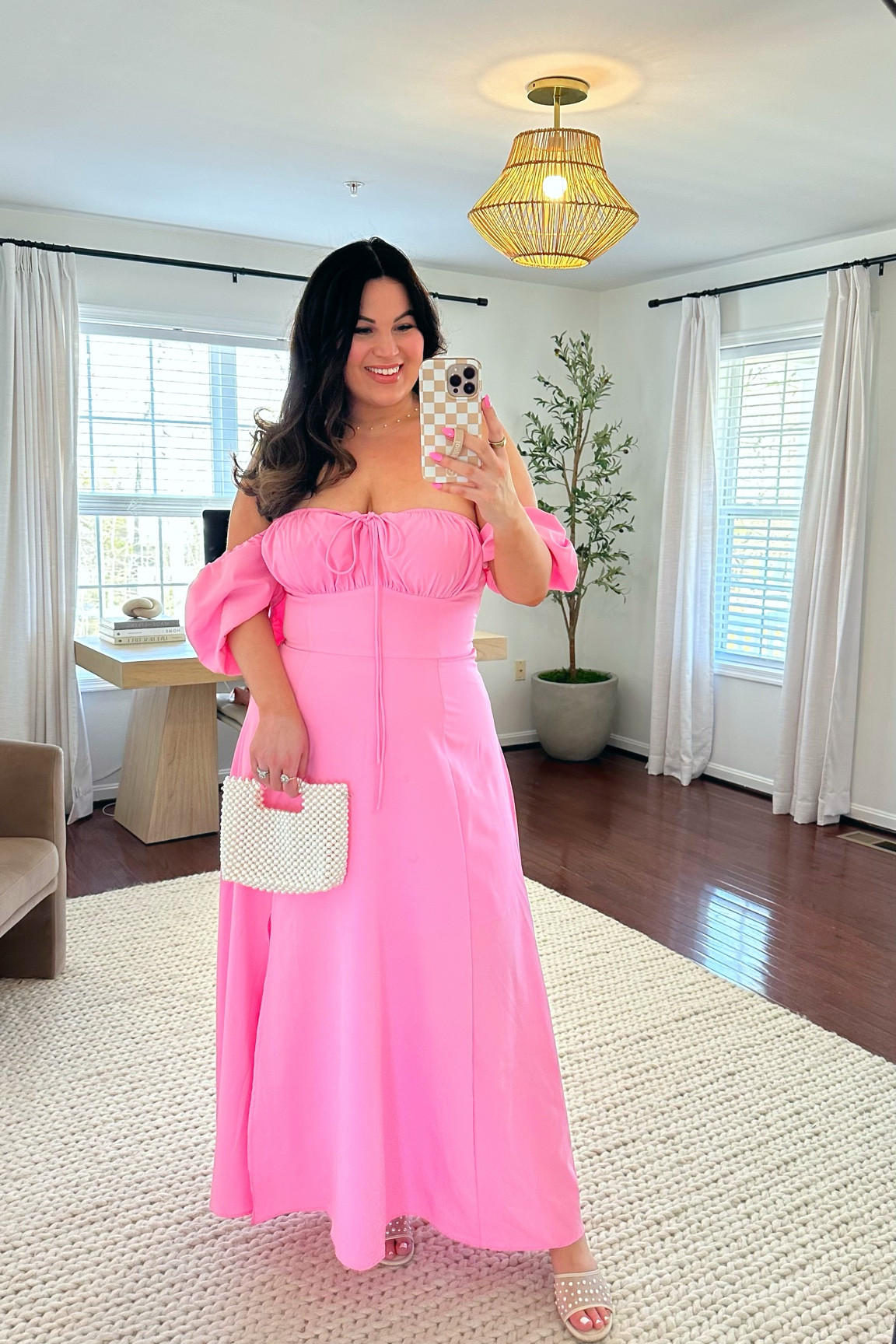 The perfect midsize spring dress from Amazon! I went for a pink & pearl look for my besties baby shower last weekend and I couldn’t be more in love!! But this dress comes in a million colors + prints (I’ve even shared in others 😍) 

Anti chafing shorts - XL
Dress - xl 
Heels - 10 

Spring dress, spring fashion, spring outfit, baby shower dress, baby shower outfit, spring baby shower, amazon spring dress, amazon dress, midsize, tall women fashion, amazon fashion, amazon 


#LTKStyleTip #LTKSeasonal #LTKMidsize