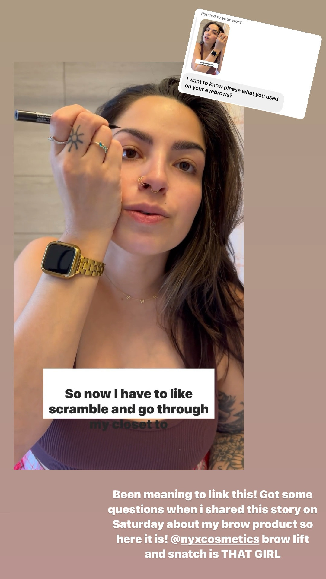 My go to brow pen from nyx. So pigmented! 

#LTKbeauty #LTKmidsize