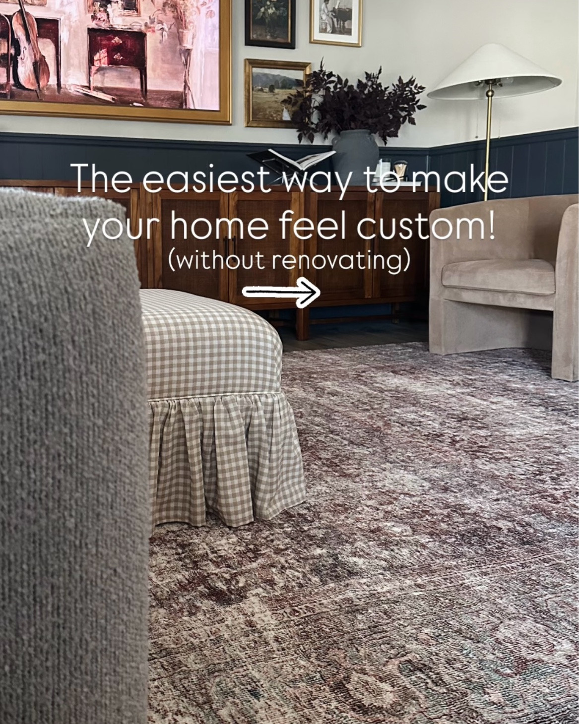 Our new living room rug from @Joon Loloi is perfect if you’re looking for a pop of color and warmth in your living room! 

We have the Cullen in color brick/lagoon

#LTKHome