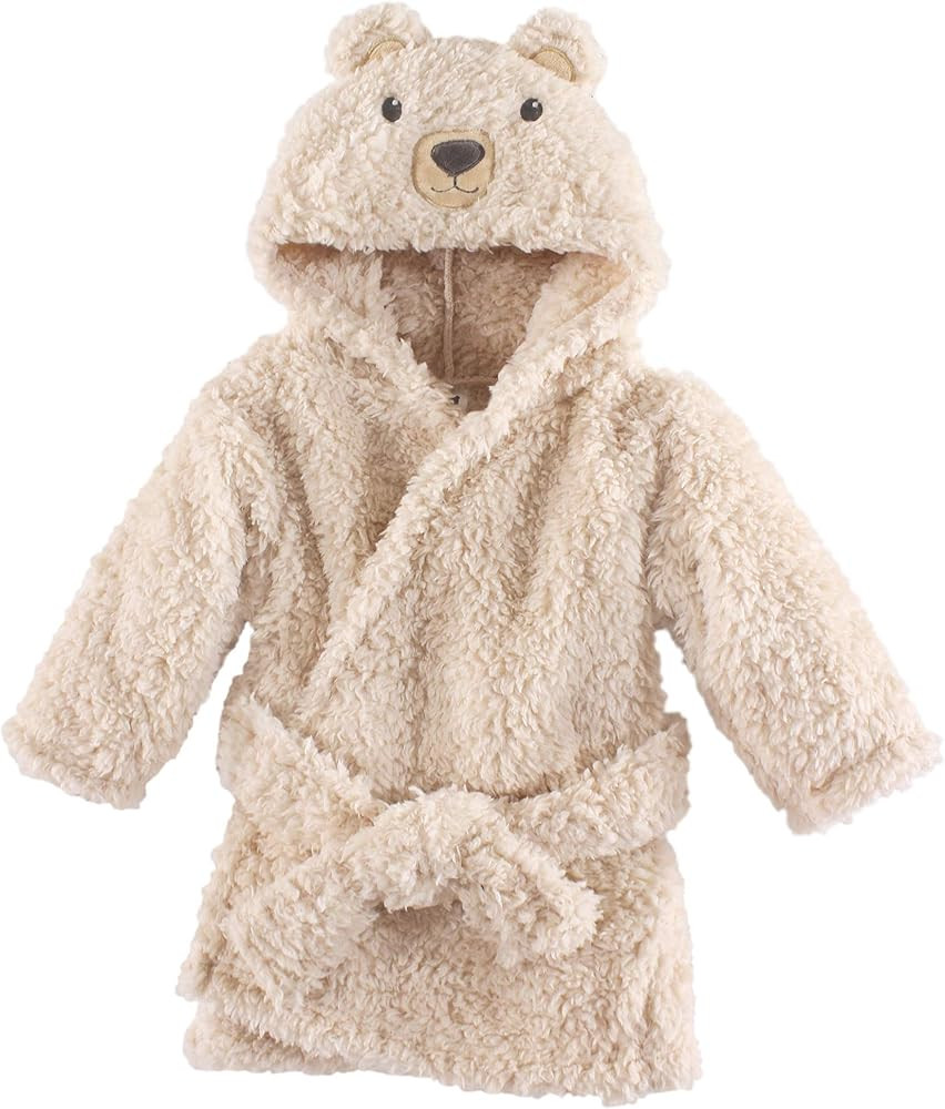 Hudson Baby Unisex Baby Plush Animal Face Bathrobe | Amazon (US)