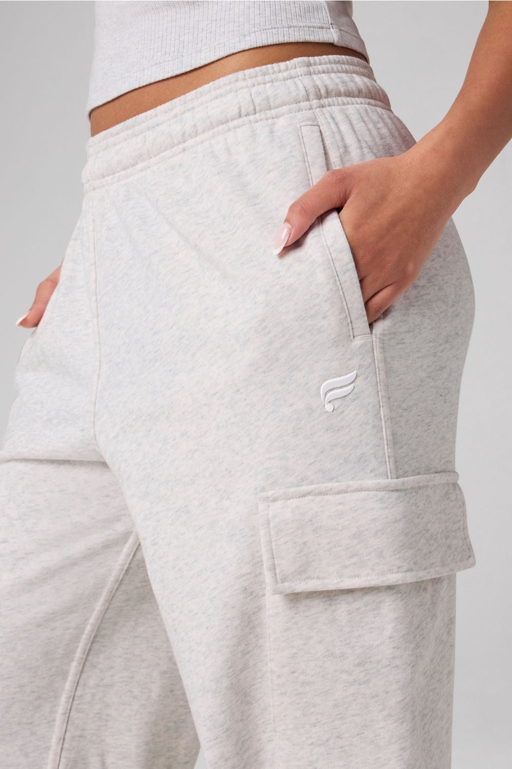 Year Round Terry Cargo Jogger | Fabletics