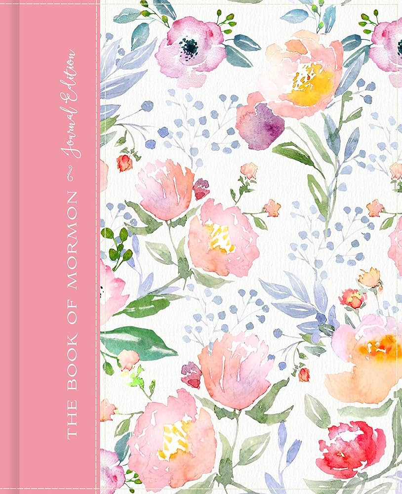 The Book of Mormon Journal Pink Floral-- No Index | Amazon (US)