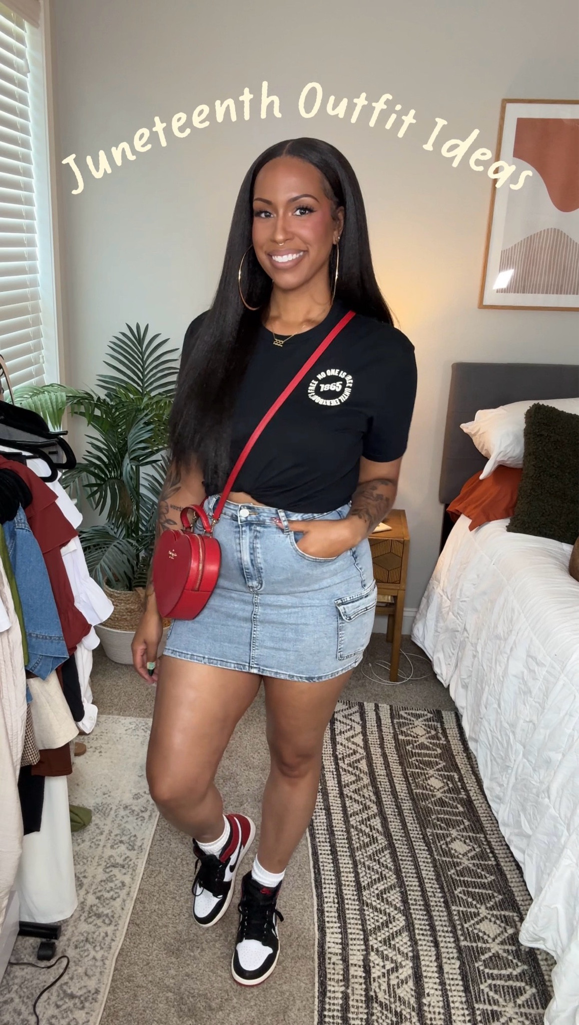 Juneteenth Outfit Ideas! 

My husband designed 2 Juneteenth t-shirts. I styled these for you guys 3 years ago but I wanted to run it back and feature some other looks. 
He has some shirts still available on his website adrianmeadows.com in sizes S-3XL. I’m wearing a Large.

Express shipping is available if you’d still like to place an order. Can’t guarantee it’ll be to by Friday. It depends on your location. 

Thank you so much to everyone who has placed an order already! 

Shop on adrianmeadows.com will be linked in my bio and on my stories!

#LTKgrwm #LTKootd #LTKTall