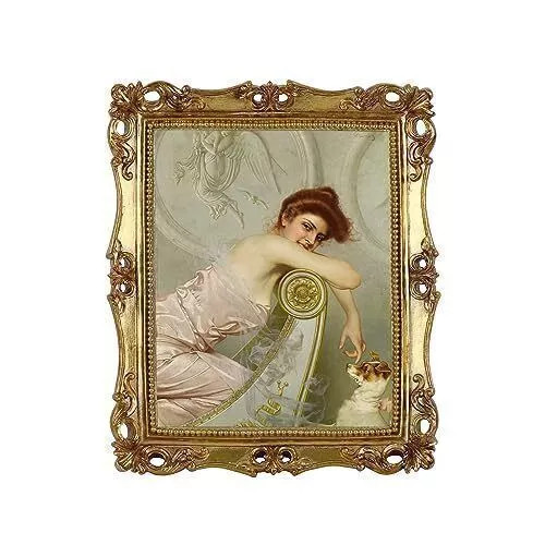 Vintage Picture Frame Antique Ornate Gold Photo Frame Tabletop And Wall       | eBay | eBay US