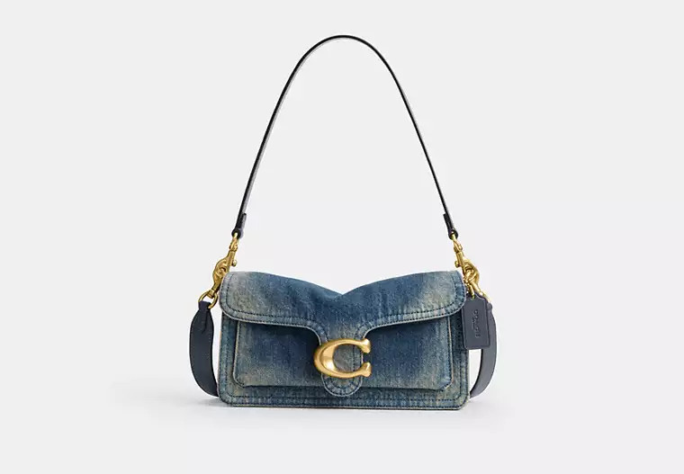 Tabby Shoulder Bag 26 In Regenerative Cotton Denim | Coach Outlet US