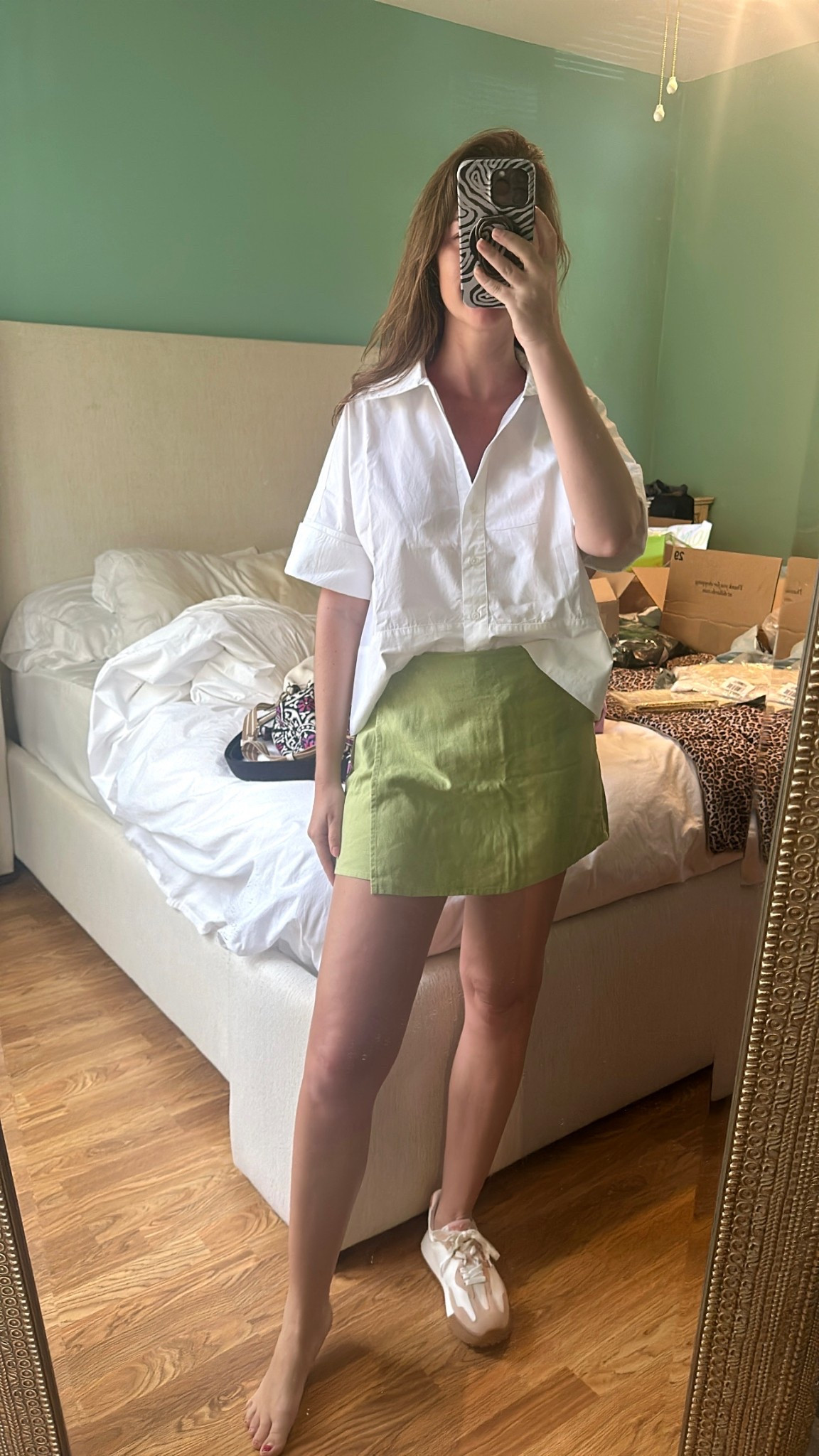 Masters outfit 
Top - size XS
Skort - size XS

Masters outfit, masters inspo, green skirt, white blouse, old navy, Julia amory, resort wear, vacation outfit, Sam Edelman 

#LTKFindsUnder50 #LTKStyleTip