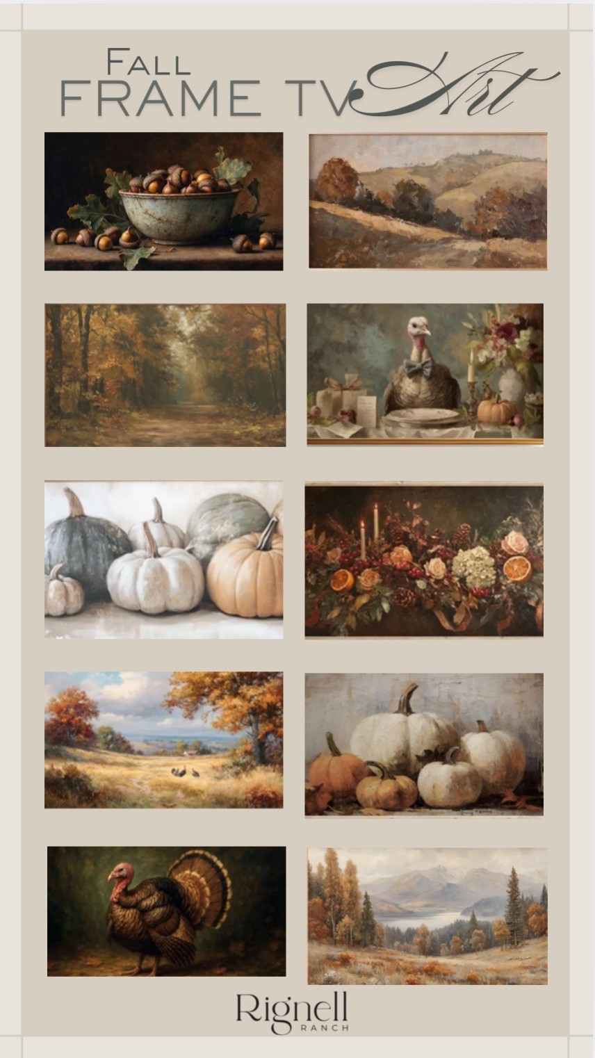 Fall frame tv artwork! 

#fall #seasonalart #art #frametv #frametvartwork #pumpkins #tress #cornicopia #turkey #seasonal 

#LTKStyleTip #LTKSeasonal #LTKHoliday