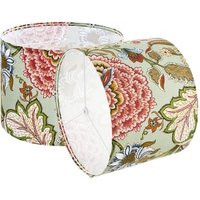 VEVOR Drum Lamp Shade 2 Set, 13 in Top x 13 in Bottom x 10 in High, Medium Drum Linen Lampshade, Replacement Lamp Shade for Table Lamps Floor Lamps Pendant Lights, Easy Assembly Required (Dark Floral) | Vevor US