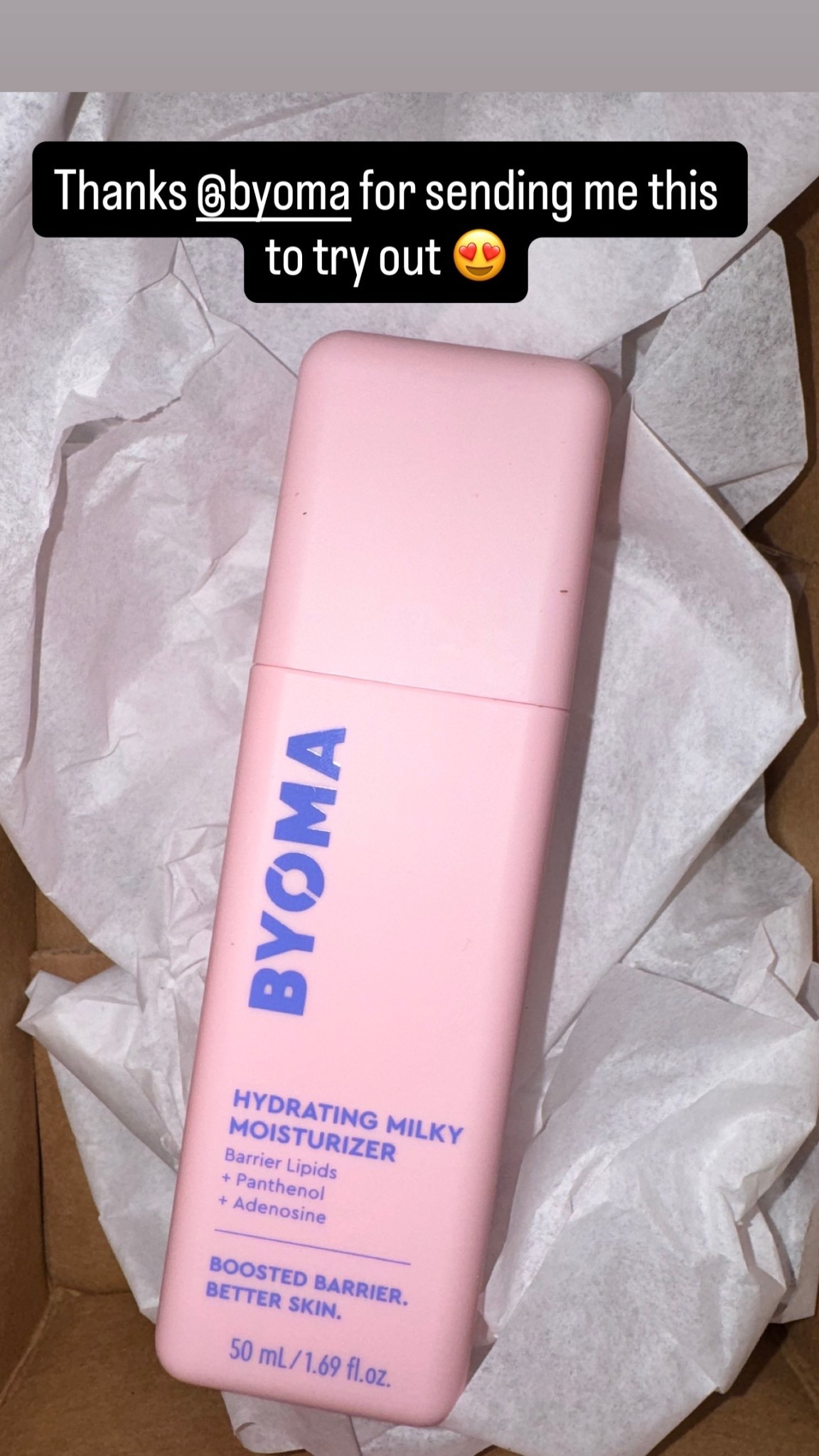 Thanks @byoma for sending me this to try out 😍