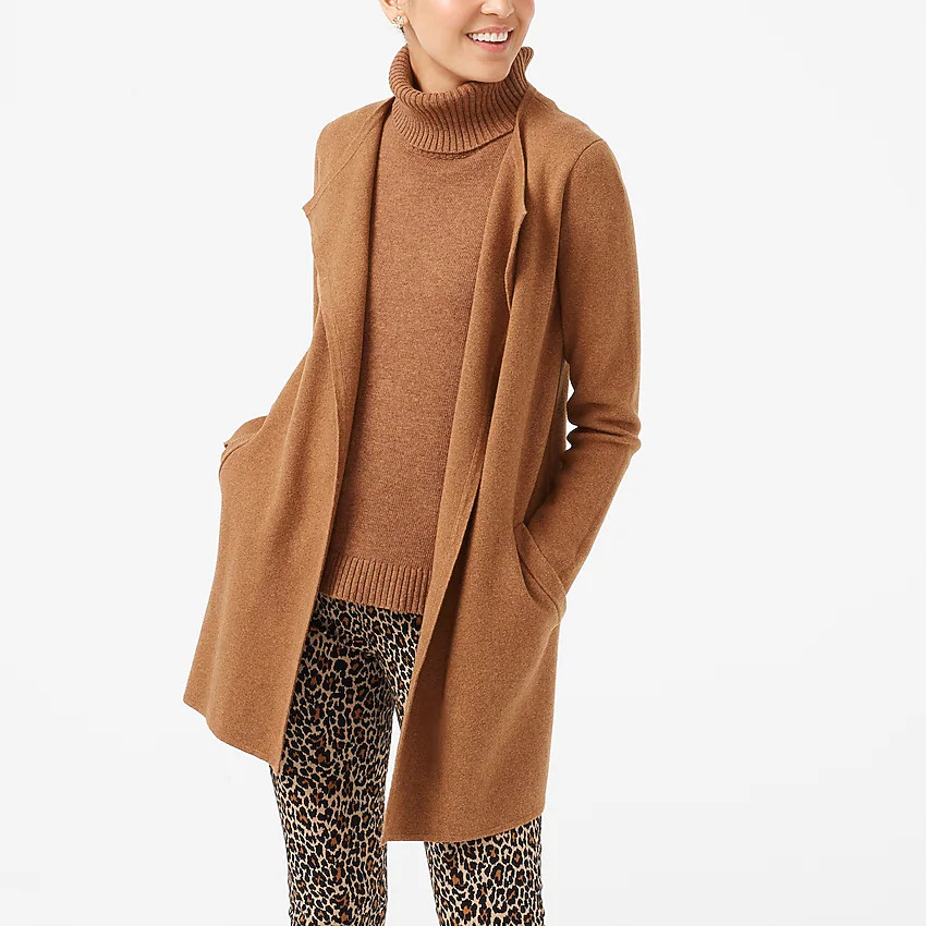 Vanessa sweater-jacket | J.Crew Factory