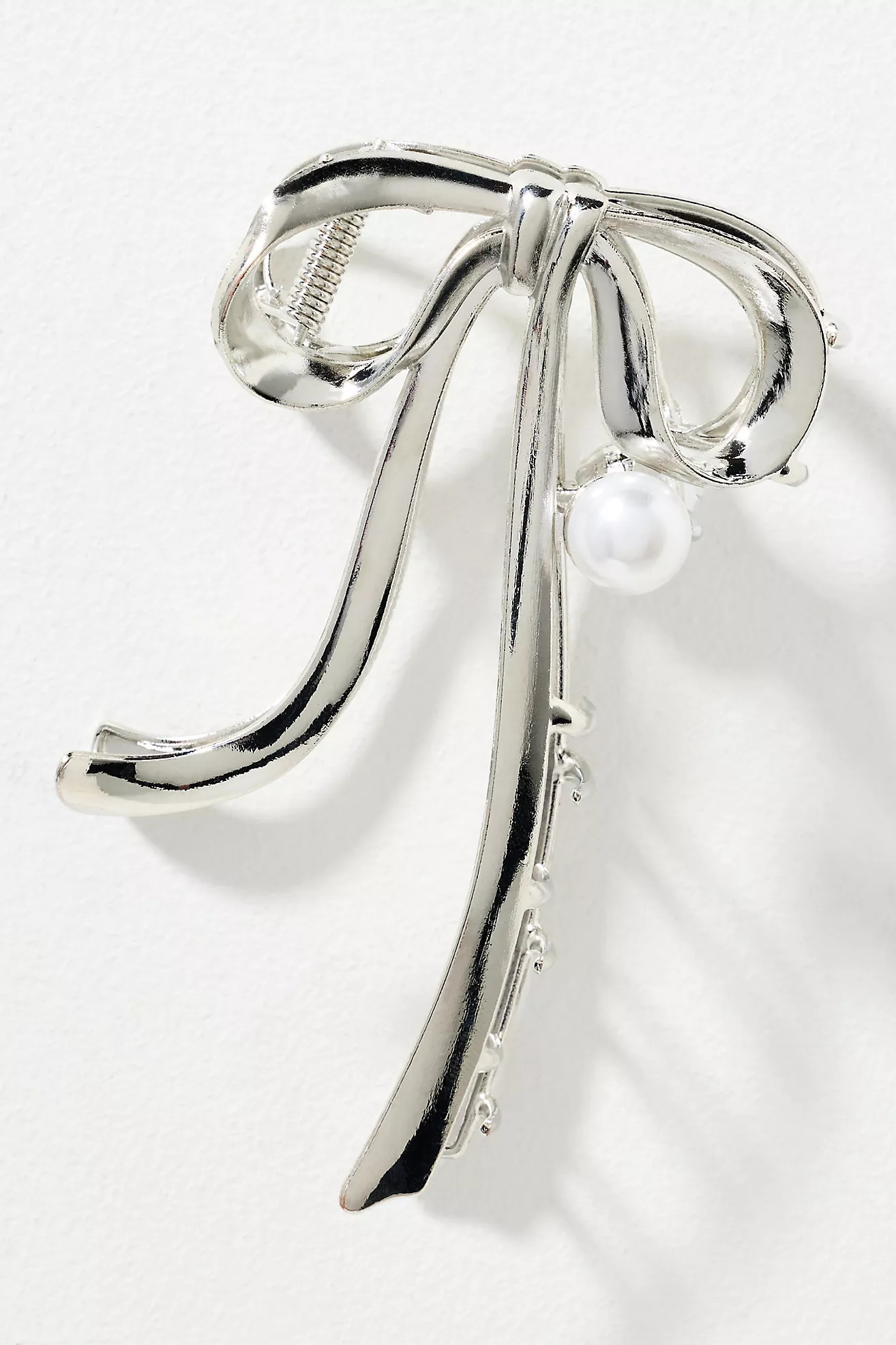 Metal Bow Hair Claw Clip | Anthropologie (US)
