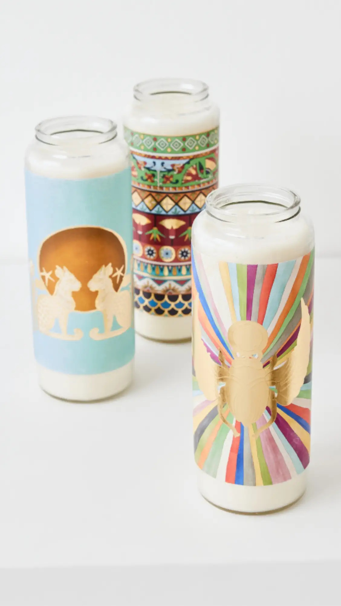 La Double J Pillar Candles Set of 3 Mixed | Shopbop | Shopbop