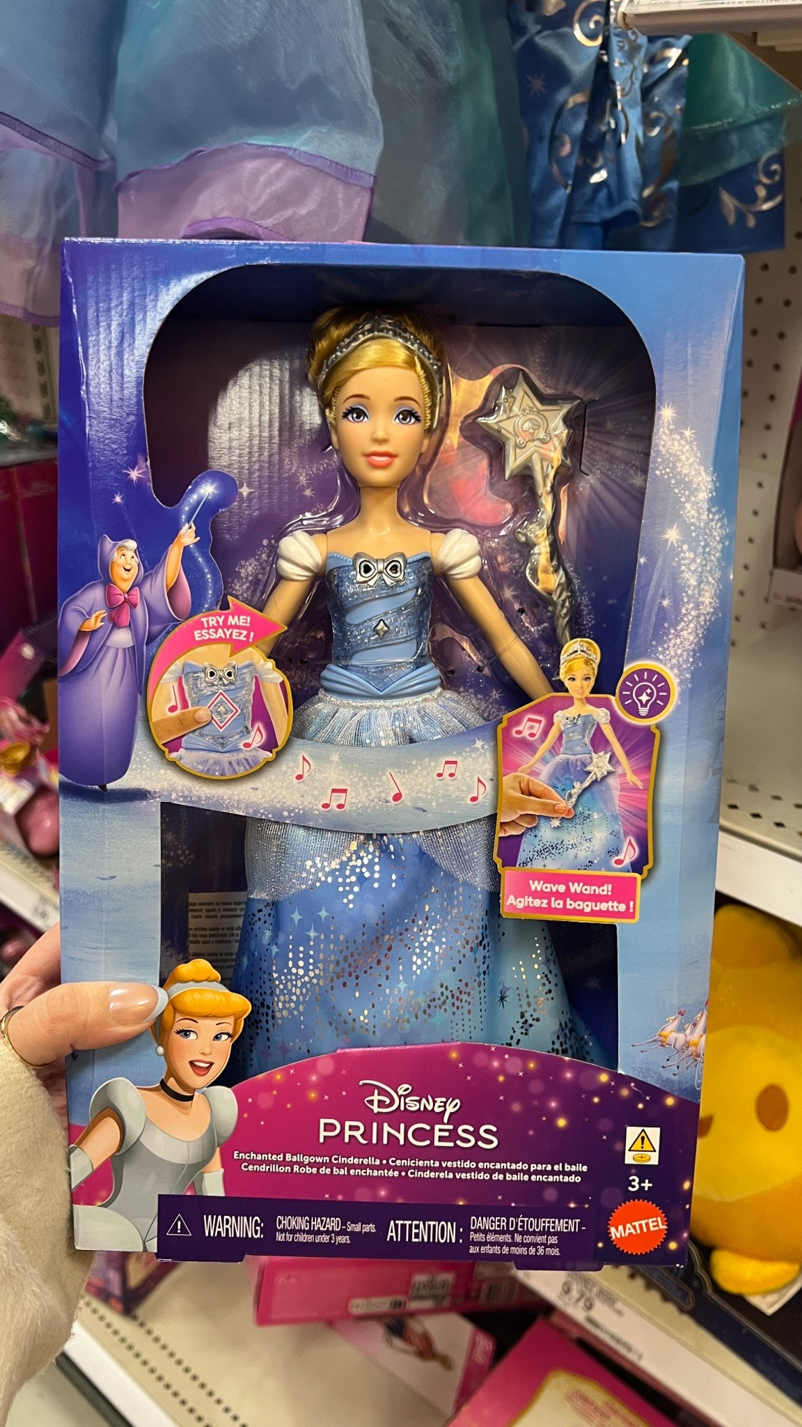Disney Princess Enchanted Ballgown Cinderella Fashion Doll with Lights & Sounds, Inspired by Movie

#LTKKids #LTKGiftGuide #LTKHoliday