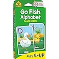 School Zone - Go Fish Alphabet Game Cards - Ages 4 and Up, Preschool to First Grade, Uppercase an... | Amazon (US)