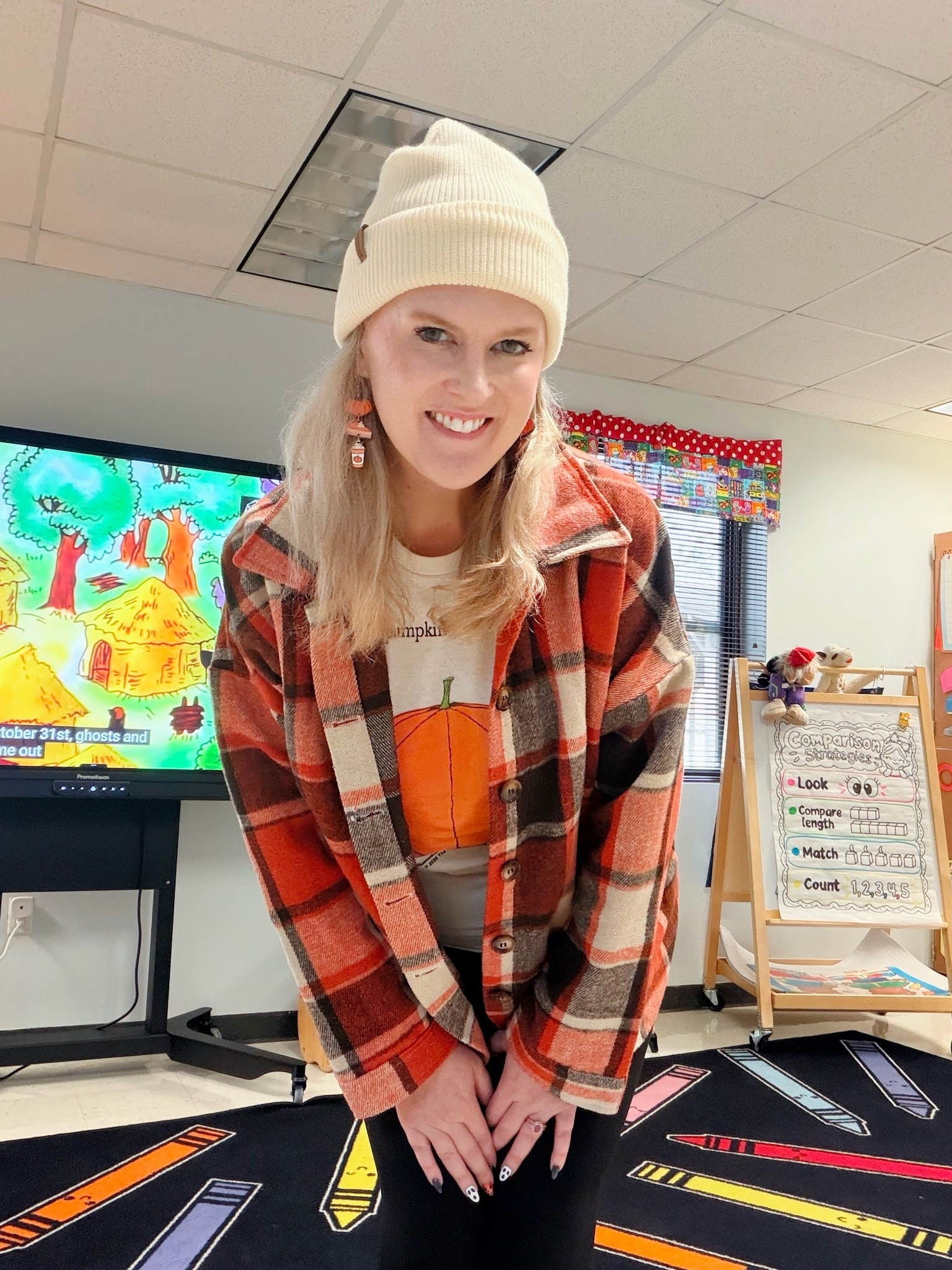 Richard Scarry Pumpkin Spice tee