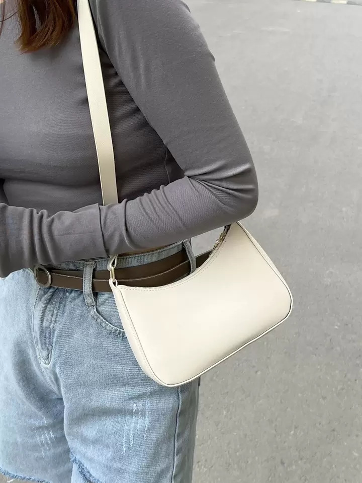 Mini Minimalist Baguette Bag | SHEIN