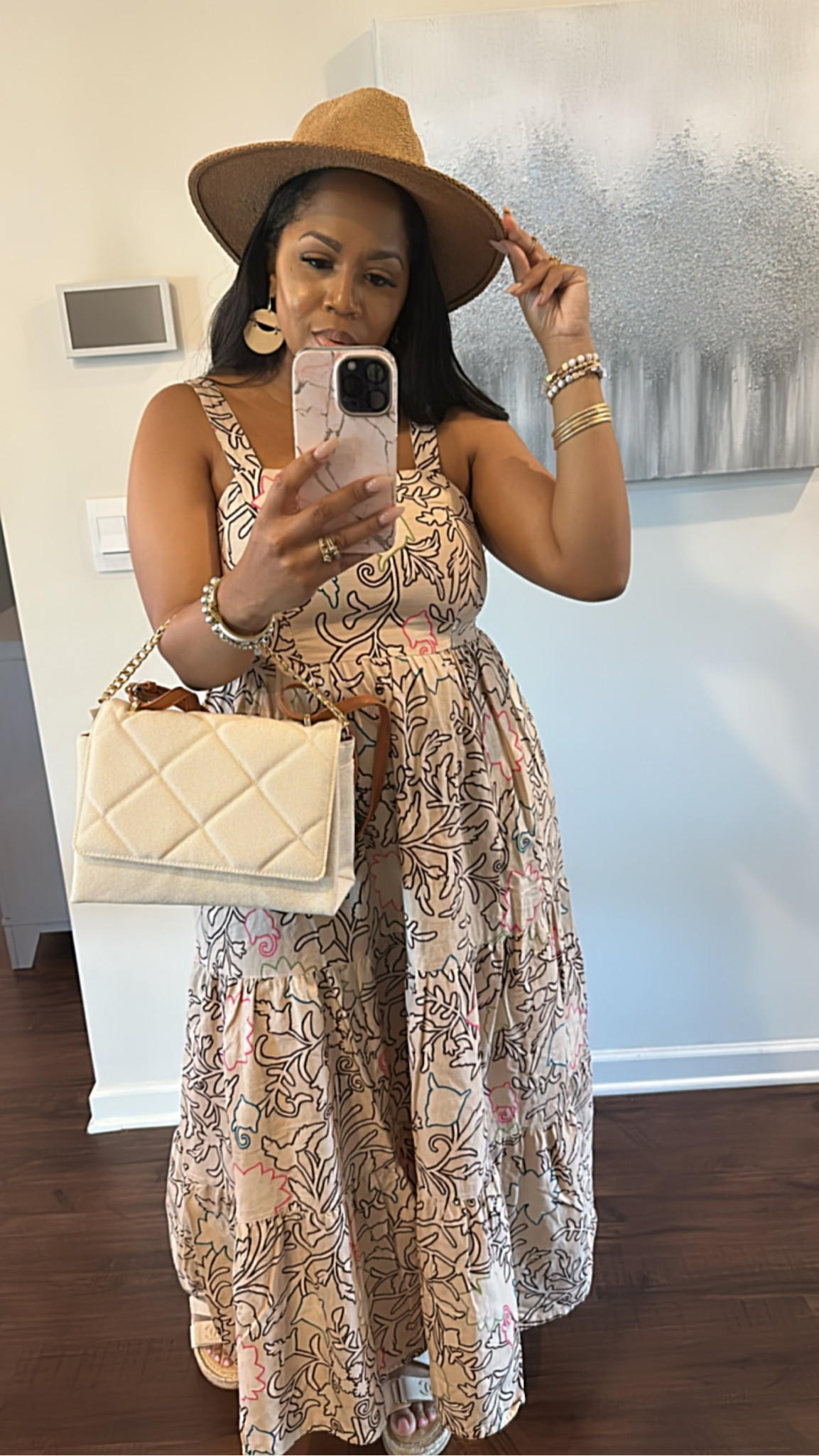 Cute & Simple Target Fit 
Dress runs large I’m wearing a medium and I’m a size 14 38DD. Large would fit also but straps would be loose. 

#LTKstyletip #LTKbeauty #LTKcurves