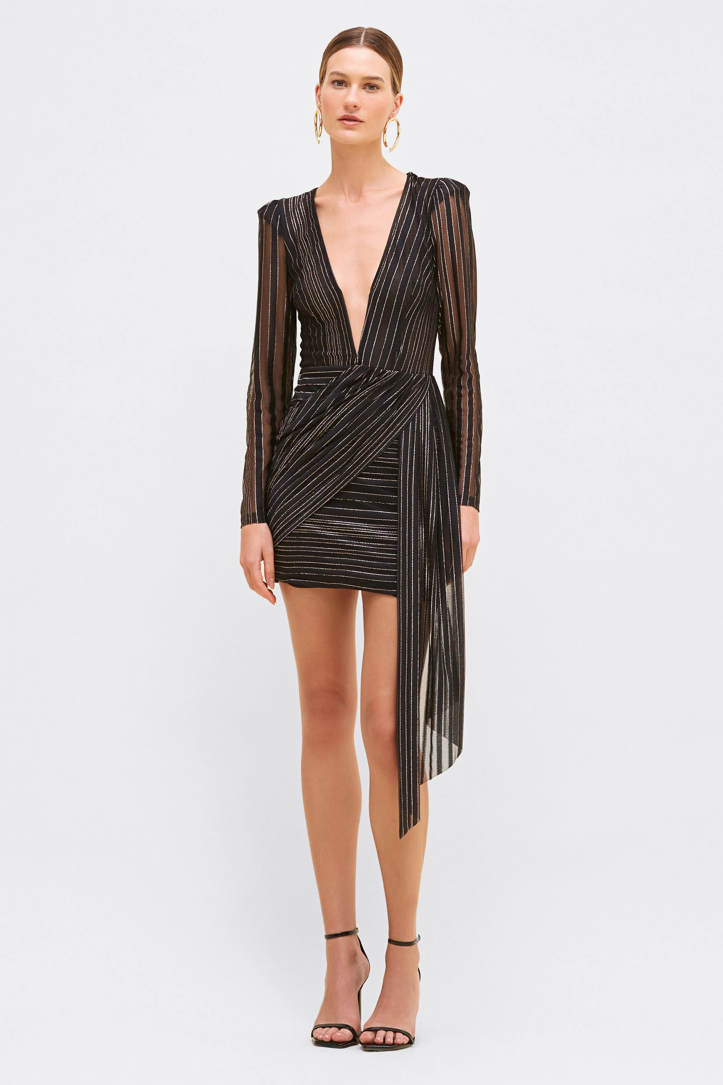 PRISM LUREX MINI DRESS | PatBO