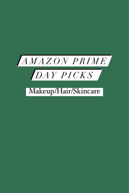 Amazon prime day, hair care, skincare, amazon prime day picks, Amazon makeup, skincare picks 

#LTKbeauty #LTKxPrimeDay