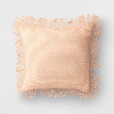 Basketweave Outdoor Throw Pillow - Threshold™ | Target