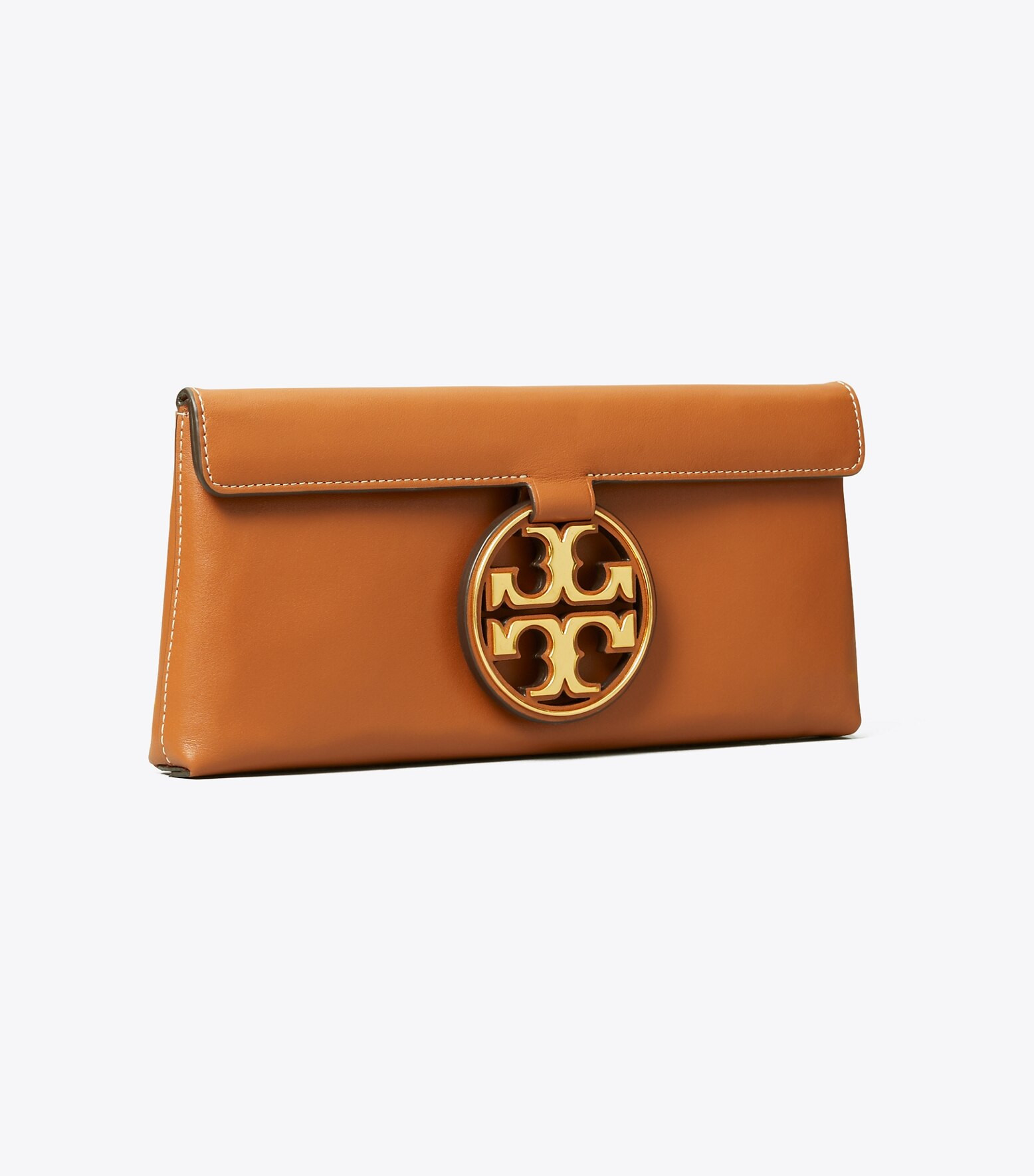 Miller Metal-Logo Clutch | Tory Burch (US)