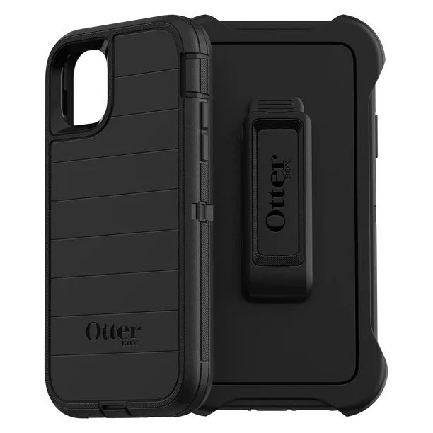 OtterBox Defender Series Pro Phone Case for Apple iPhone 11 - Black | Walmart (US)