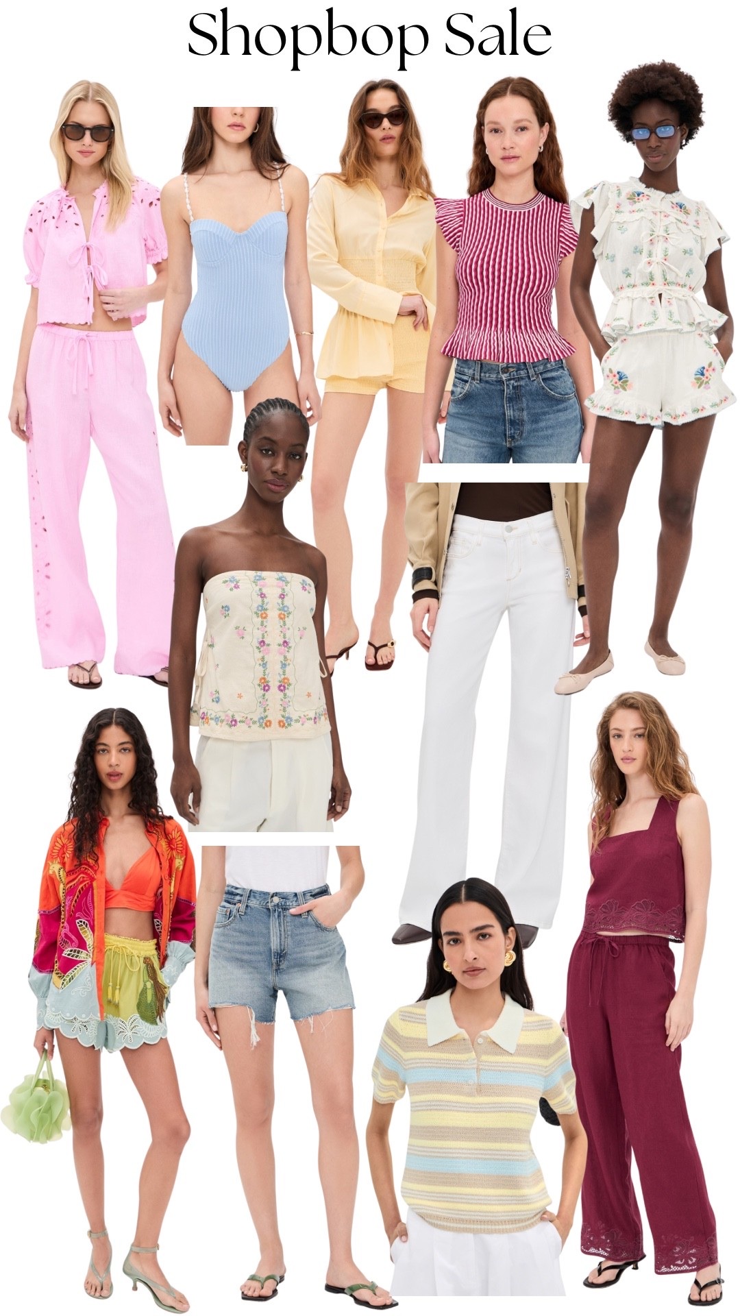 Shopbop sale outfits for spring! 

#LTKgrwm #LTKSaleAlert #LTKootd
