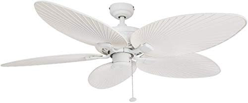 Honeywell Ceiling Fans 50200 Palm Island Tropical Indoor/Outdoor Ceiling Fan, 52", White | Amazon (US)