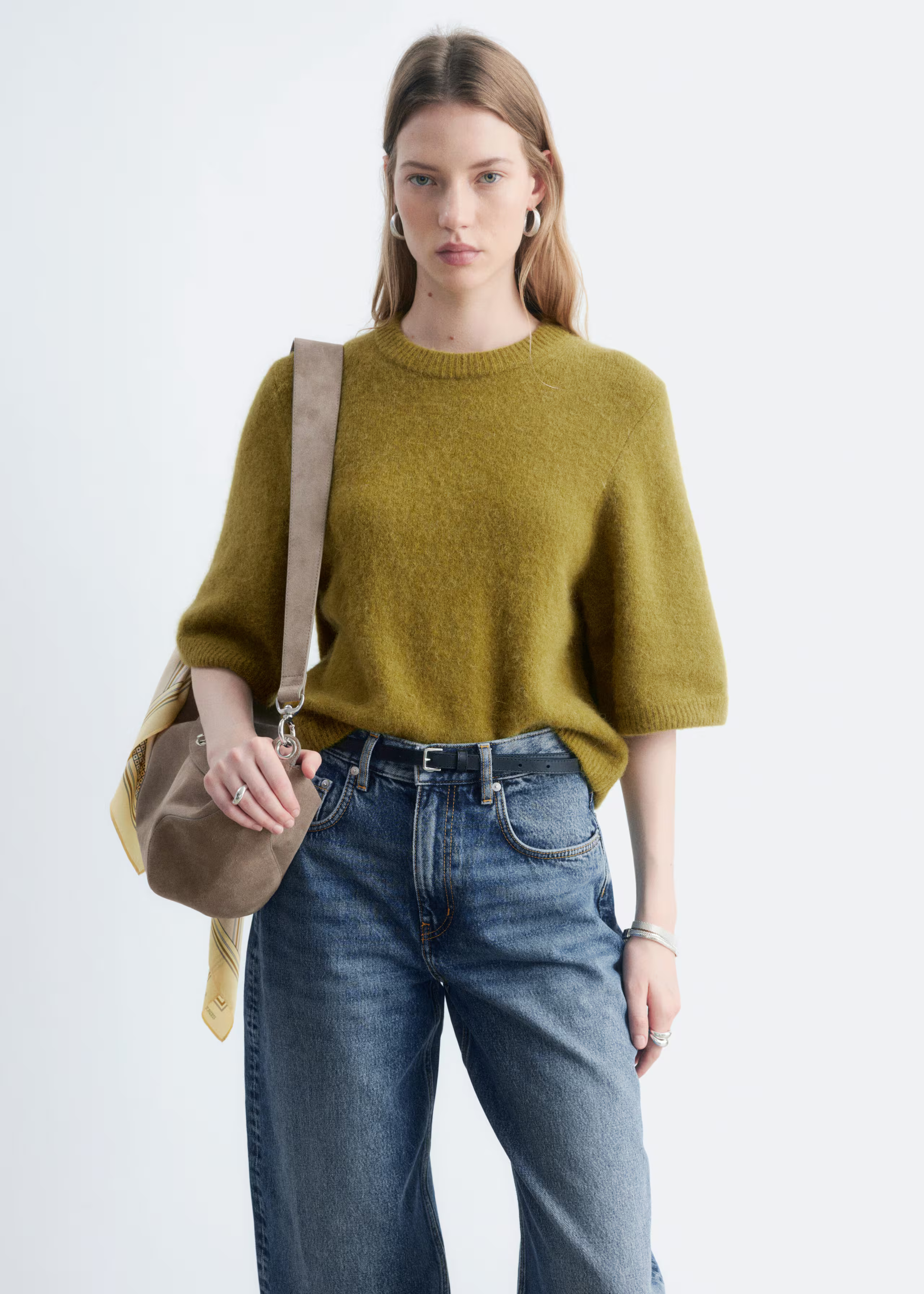 Alpaca-Blend Knitted T-Shirt | & Other Stories - US