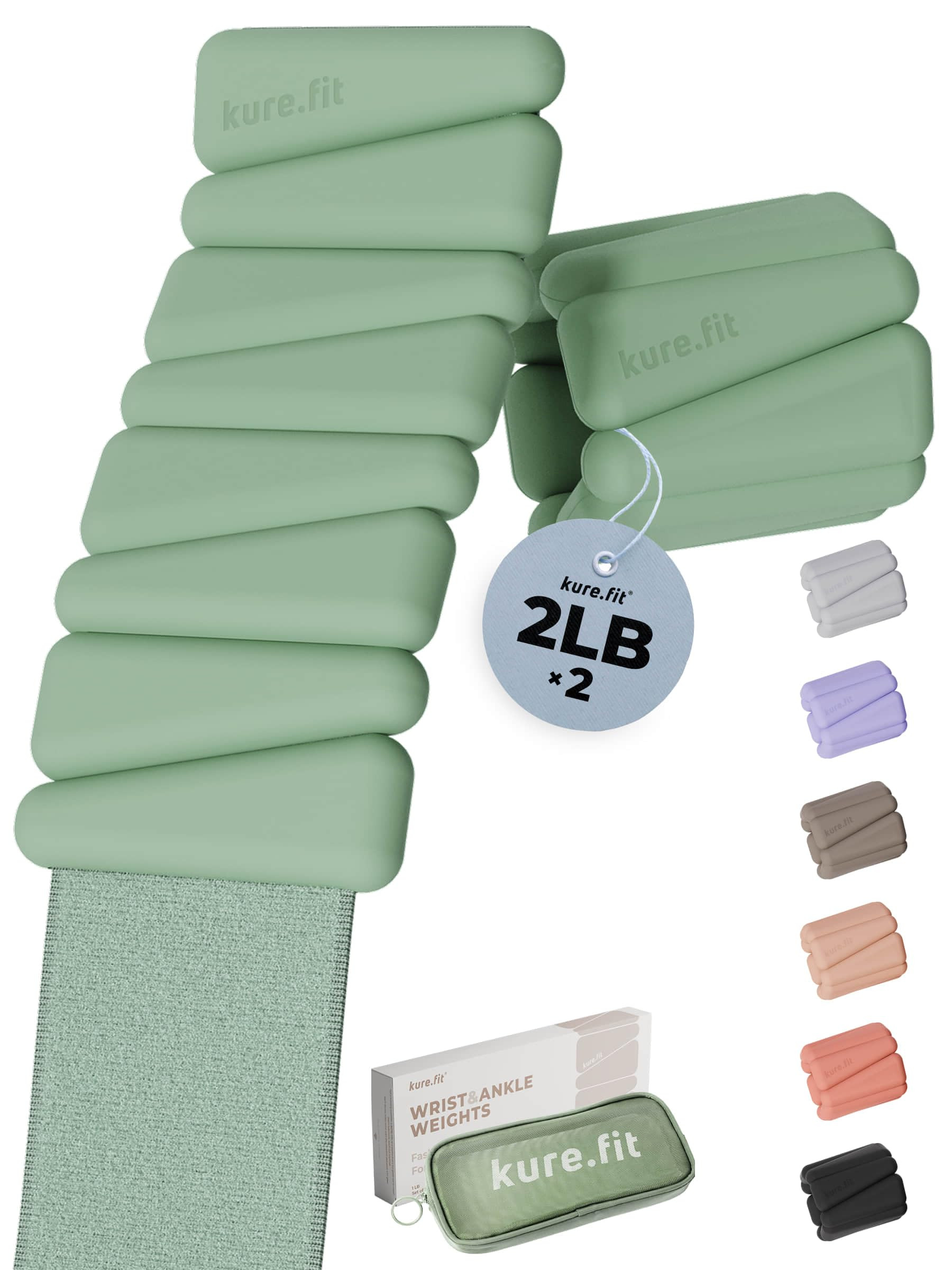 Pilates Weight | Wrist & Ankle Weights for Women | Weighted Bangles | 1LB/ 2LB Each (Set of 2) | Amazon (US)