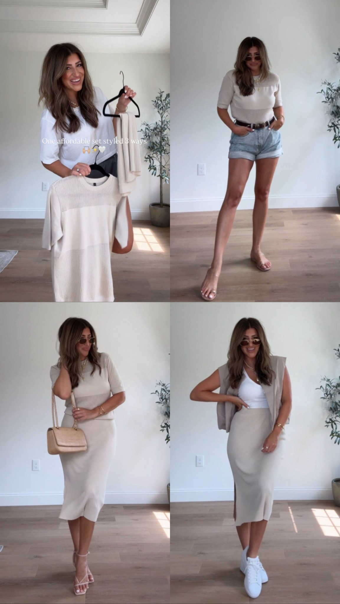 One set styled 3 ways. Wearing meds Xx 

#LTKStyleTip #LTKFindsUnder50 #LTKSeasonal