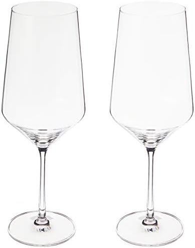 Schott Zwiesel Tritan Crystal Stemware Pure Collection Bordeaux Red Wine Glass, 23-Ounce, Set of ... | Amazon (US)