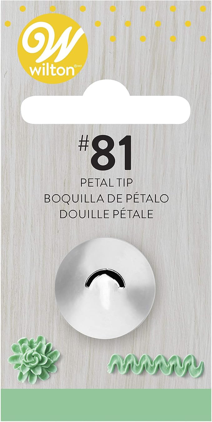 Wilton Decorating Tip, No.81 Curved Ribbon | Amazon (US)