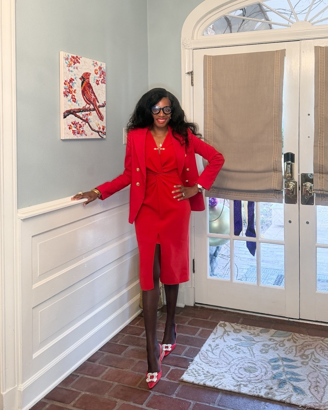 Red dress, church outfit

#LTKOver40 #LTKootd