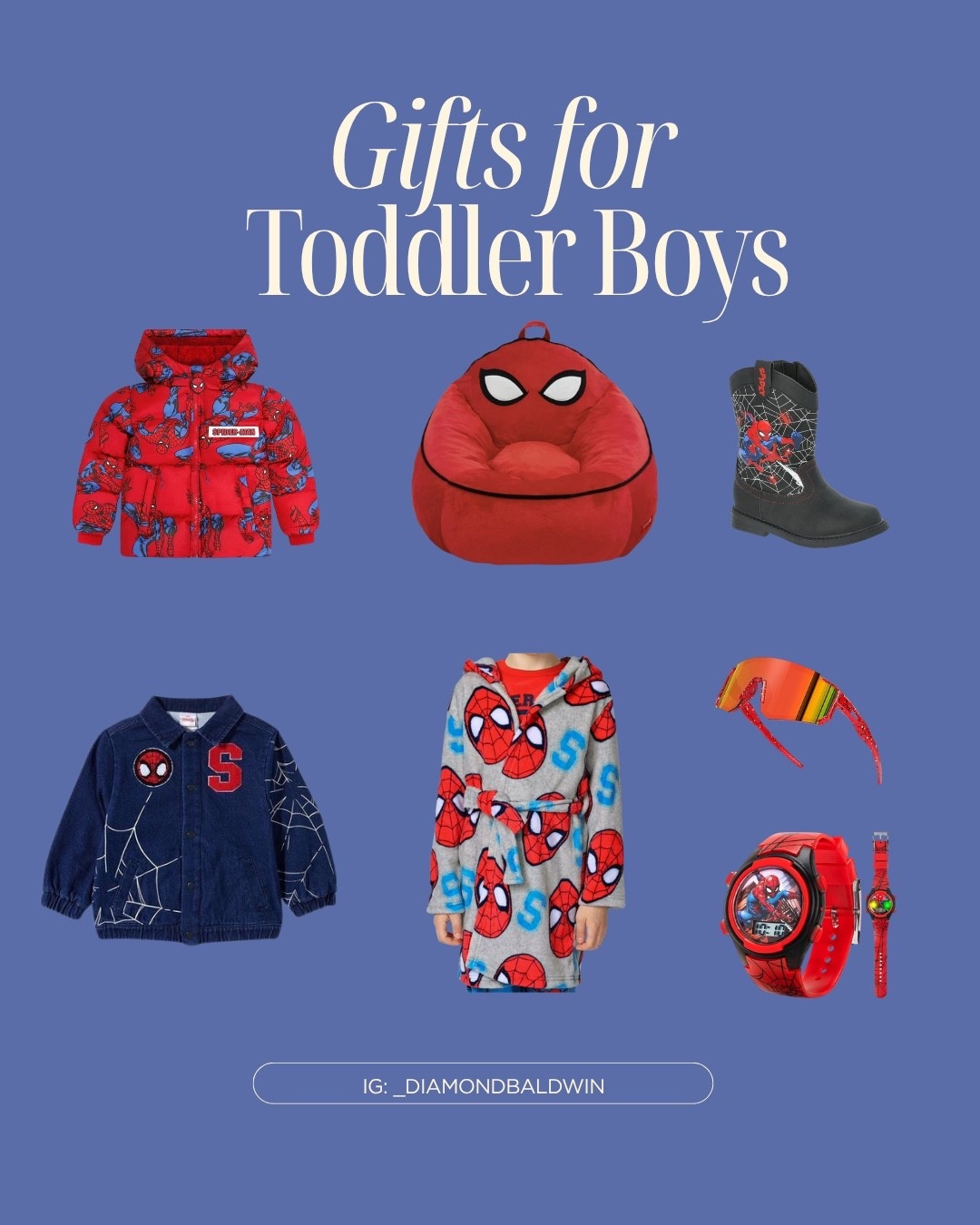 Gifts for toddler boys that love Spidey!! 

#LTKKids #LTKGiftGuide #LTKHoliday