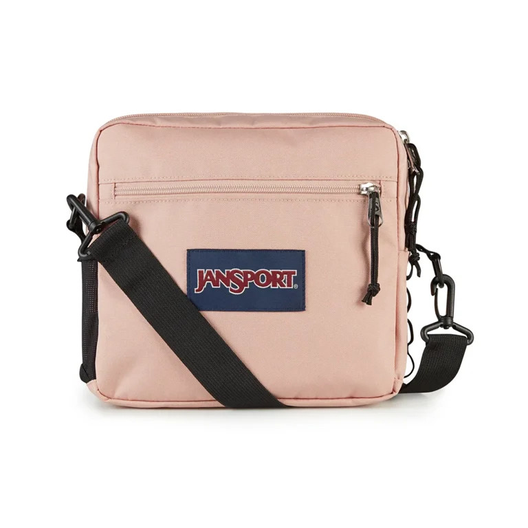 JanSport Central Adaptive Crossbody Bag, Wheelchair Compatible, Misty Rose | Walmart (US)