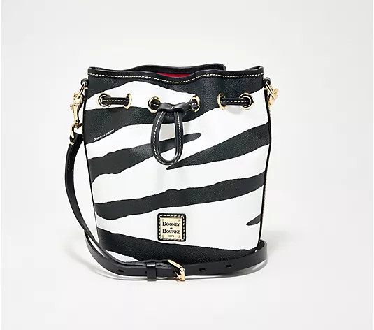 Make Your Selection: Dooney & Bourke Serengeti Small Drawstring Crossbody | QVC